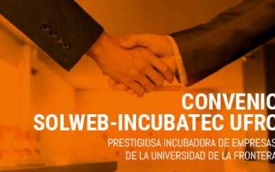 SolWeb y la Universidad de la Frontera, UFRO, firman convenio en apoyo a las PYMES.